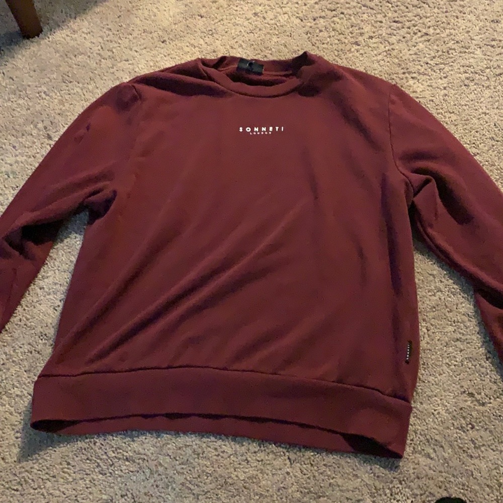 Maroon Crew Neck